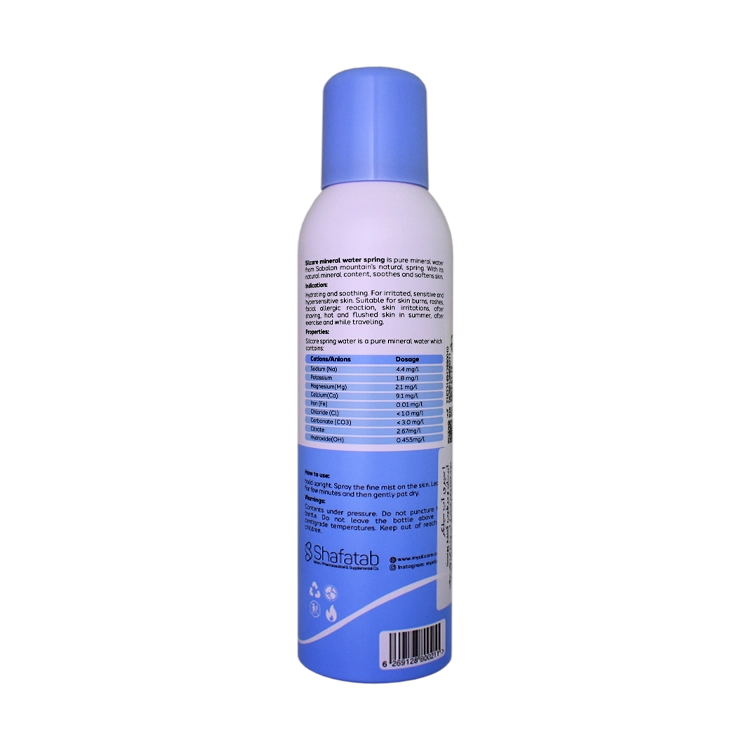 خرید اسپری آب معدنی انواع پوست سیلکر حجم 150 میلی لیتر