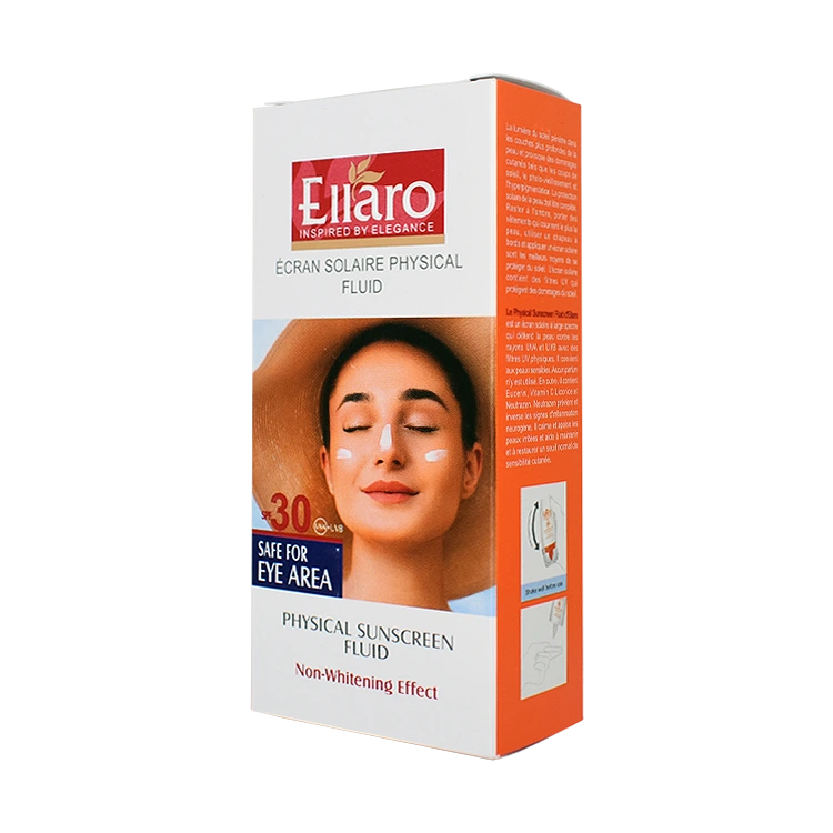 قیمت فلویید ضد آفتاب فیزیکال بی رنگ پوست های حساس الارو SPF50 حجم 50 میلی لیتر