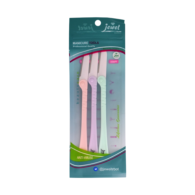 تیغ ابرو جیول کد GR-503 بسته سه عددی