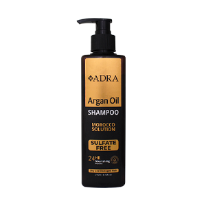 شامپو روغن آرگان فاقد سولفات آدرا حجم 270 میلی لیتر