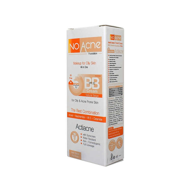 قیمت بی بی کرم بژ طبیعی پوست های چرب و جوشدار نو آکنه SPF20 حجم 40 میلی لیتر