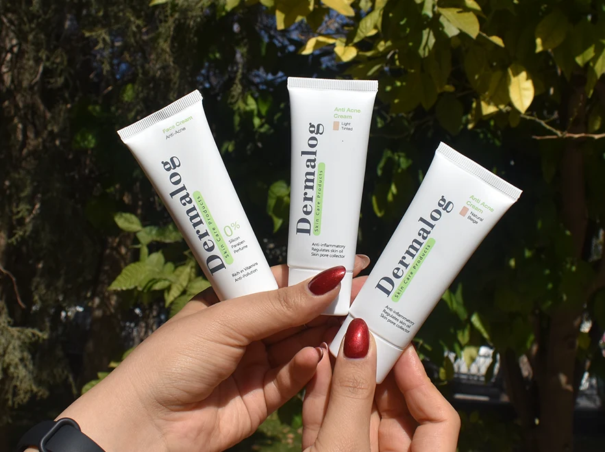 نقد و بررسی کرم ضد جوش بی رنگ درمالوگ حجم 50 میلی لیتر