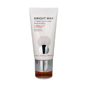 کرم مرطوب کننده دست و ناخن ویتامین سی برایت مکس حجم 50 میلی لیتر