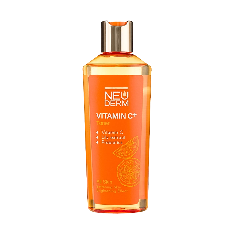تونر ویتامین سی پلاس انواع پوست نئودرم حجم 200 میلی لیتر