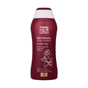 نرم کننده مو کراتینه فاقد سولفات نوتریسل نئودرم حجم 300 میلی لیتر