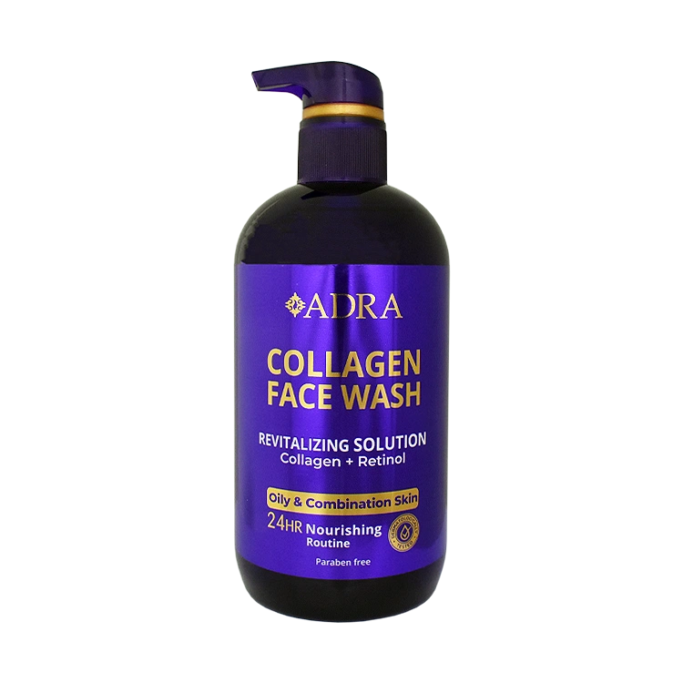 ژل شستشوی صورت کلاژن و رتینول آدرا حجم 500 میلی لیتر