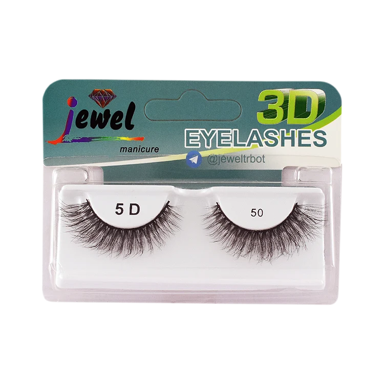 مژه مصنوعی سه بعدی جیول کد 50