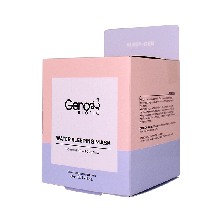 قیمت ماسک خواب شب صورت و گردن ژنوبایوتیک حجم 50 میلی لیتر
