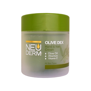 کرم دست و ناخن کاسه ای روغن زیتون نئودرم حجم 150 میلی لیتر