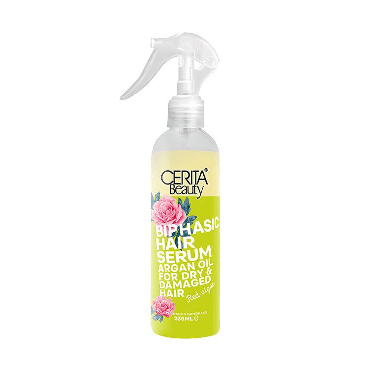 سرم مو دوفاز محافظ موهای خشک و آسیب دیده سریتا حجم 230 میلی لیتر
