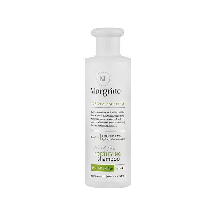 شامپو تقویت کننده موهای چرب مارگریت حجم 250 میلی لیتر