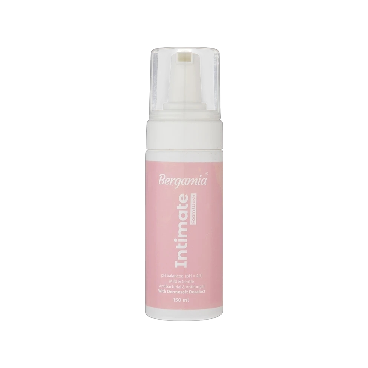 فوم بهداشتی بانوان برگامیا حجم 150 میلی لیتر