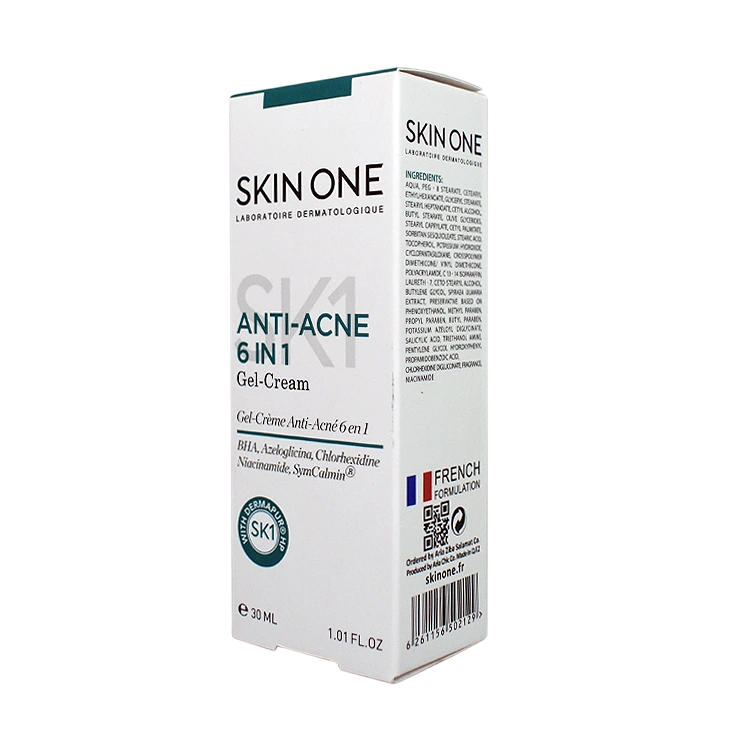 قیمت ژل کرم ضد جوش 6 در 1 اسکین وان حجم 30 میلی لیتر