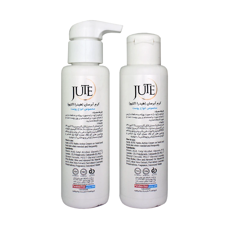 خرید پک دو قلو کرم آبرسان و مرطوب کننده هیدرا اکتیو پمپی ژوت حجم 240 میلی لیتر