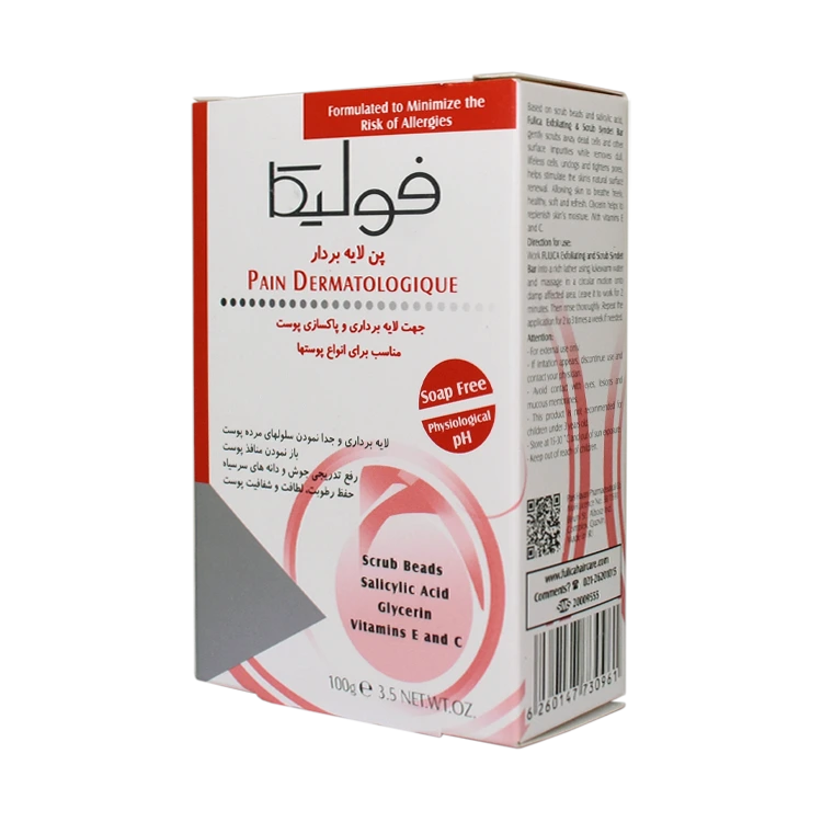 پن لایه بردار و اسکراب فولیکا وزن 100 گرم