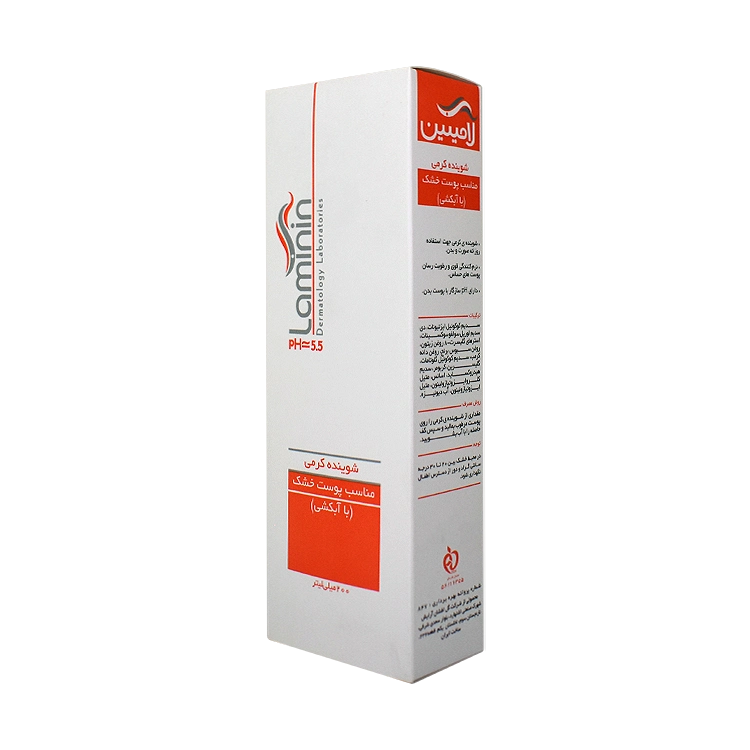 قیمت کرم ژل شستشوی صورت پوست خشک لامینین حجم 200 میلی لیتر