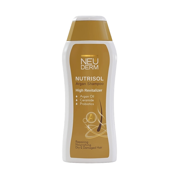 شامپو تقویت کننده روغن آرگان نوتریسل نئودرم حجم 300 میلی لیتر
