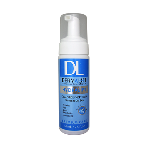 فوم شستشوی صورت پوست های خشک و معمولی هیدرالیفت درمالیفت حجم 150 میلی لیتر