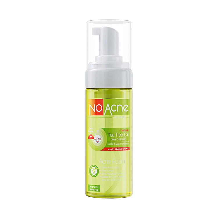 فوم شستشوی روغن درخت چای پوست های چرب و جوشدار نو آکنه حجم 150 میلی لیتر