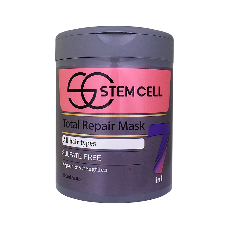 ماسک مو هفت کاره فاقد سولفات موهای دارای وز استم سل حجم 500 میلی لیتر