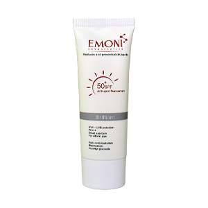 کرم ضد آفتاب ضد لک بی رنگ امونی SPF50 حجم 50 میلی لیتر