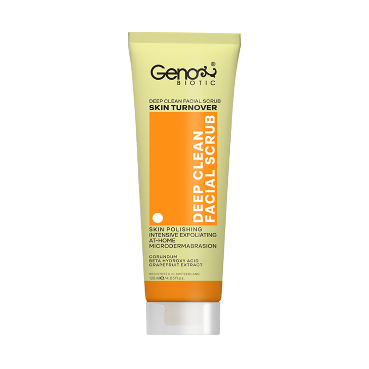 اسکراب قوی صورت ژنوبایوتیک حجم 120 میلی لیتر