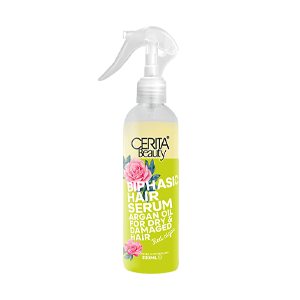 سرم مو دوفاز محافظ موهای خشک و آسیب دیده سریتا حجم 230 میلی لیتر