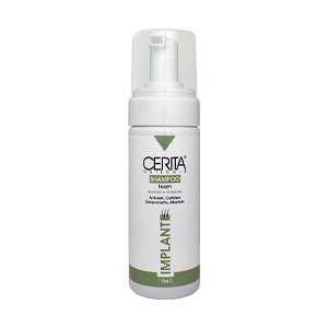 شامپو فوم پس از کاشت مو سریتا حجم 150 میلی لیتر