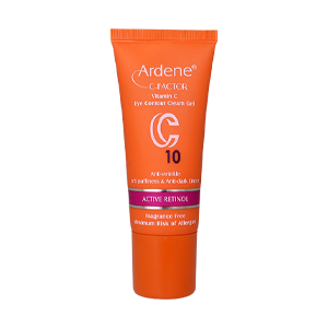 کرم ژل دور چشم ویتامین سی C10 آردن سی فکتور وزن 15 گرم