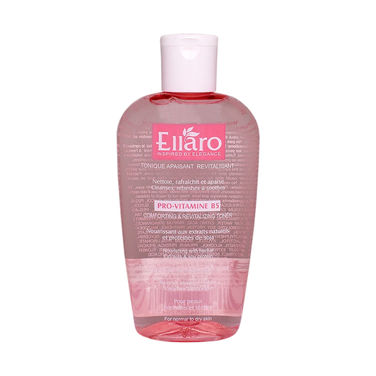 تونر پاک کننده پوست های خشک و معمولی کامفورتینگ الارو حجم 200 میلی لیتر