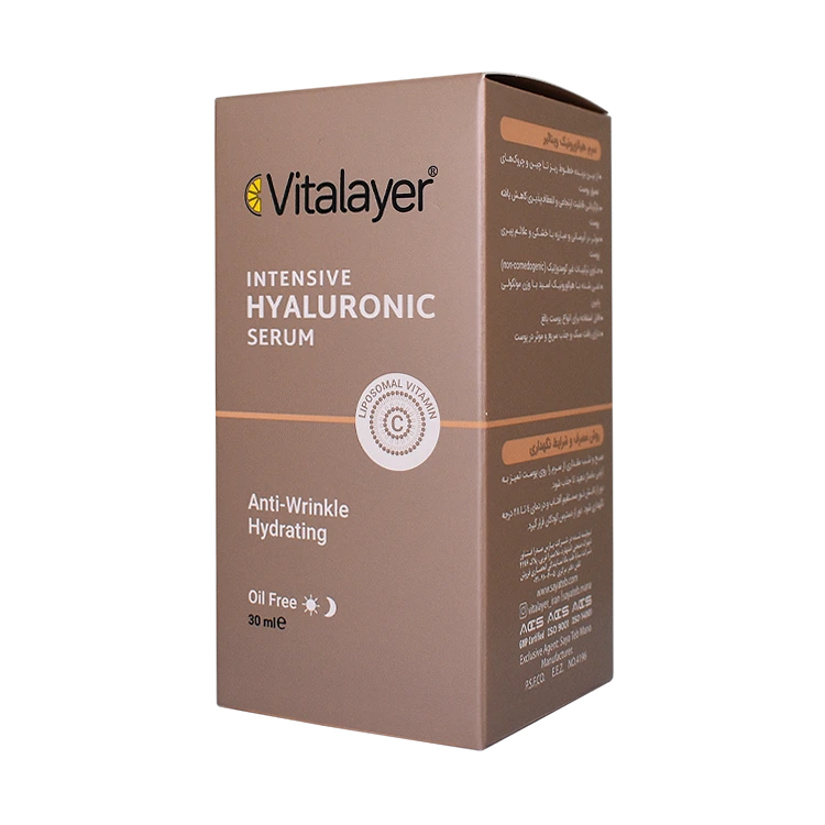 قیمت سرم آبرسان هیالورونیک اسید ویتالیر حجم 30 میلی لیتر