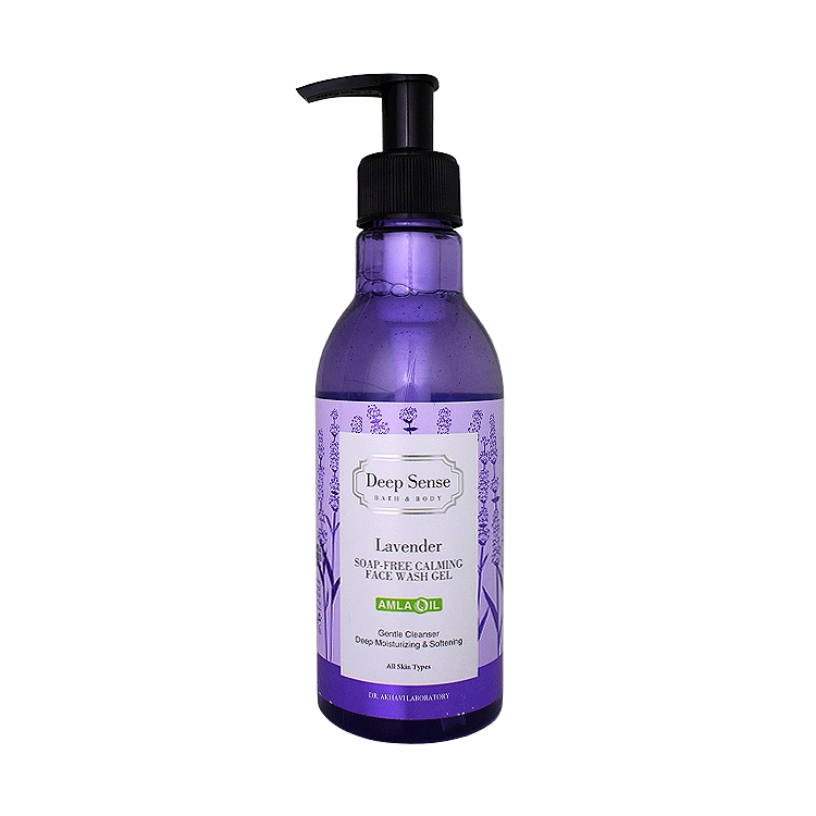 ژل شستشوی انواع پوست لوندر دیپ سنس حجم 250 میلی لیتر