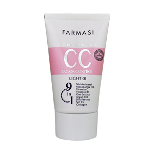 سی سی کرم 9 کاره رنگ روشن فارماسی شماره 01 حجم 50 میلی لیتر