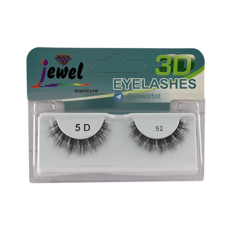 مژه مصنوعی سه بعدی جیول کد 52