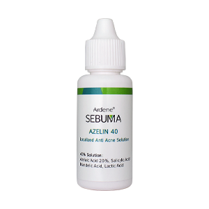 محلول ضد جوش و التیام بخش آردن سبوما مدل Azelin 40 حجم 30 میلی لیتر