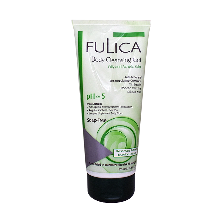 شامپو بدن پوست های چرب و جوشدار فولیکا حجم 200 میلی لیتر
