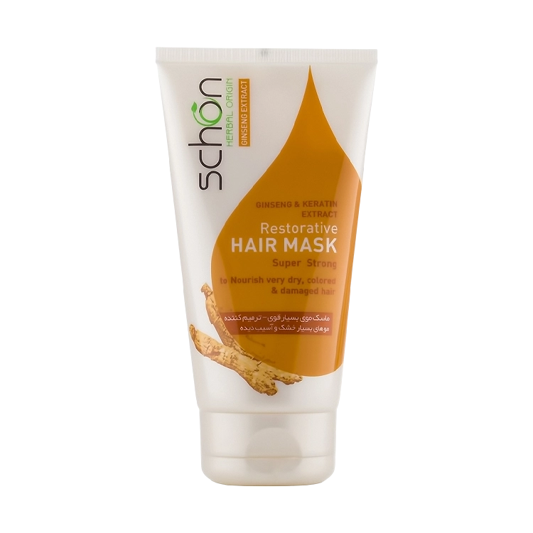 ماسک مو تیوپی ترمیم کننده کراتین و عصاره جینسینگ شون حجم 150 میلی لیتر