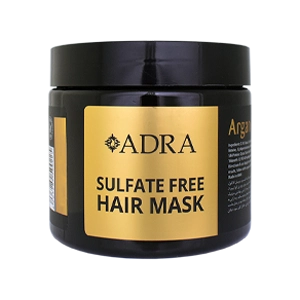 ماسک مو فاقد سولفات روغن آرگان آدرا حجم 400 میلی لیتر