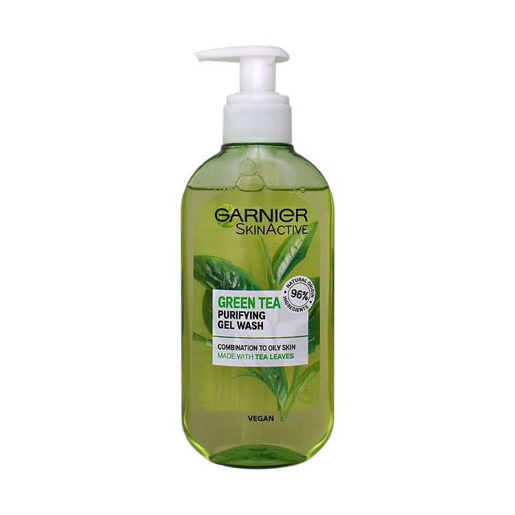 ژل شستشوی پوست های مختلط و چرب درخت چای گارنیه حجم 200 میلی لیتر