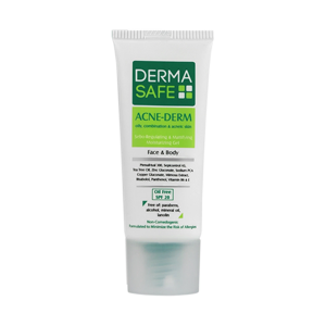 ژل مرطوب کننده ضد جوش پوست های مختلط و چرب آکنه درم درماسیف حجم 40 میلی لیتر