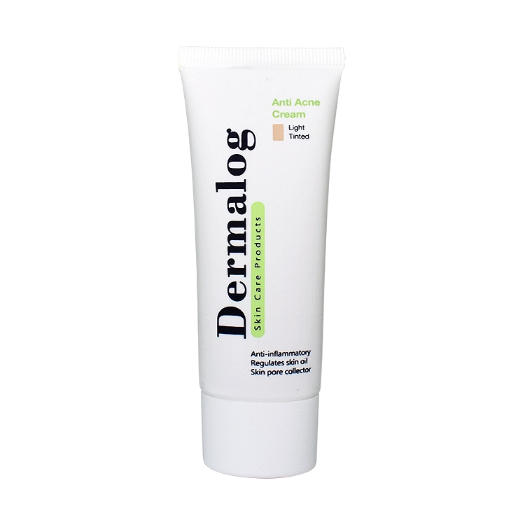 کرم ضد جوش رنگی بژ روشن درمالوگ حجم 50 میلی لیتر