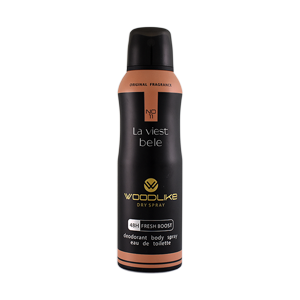 اسپری بدن زنانه وودلایک مدل La Viest Bele حجم 200 میلی لیتر