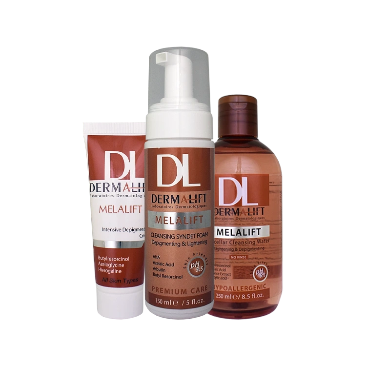 پک سه تایی روتین پوست لک دار ملالیفت درمالیفت