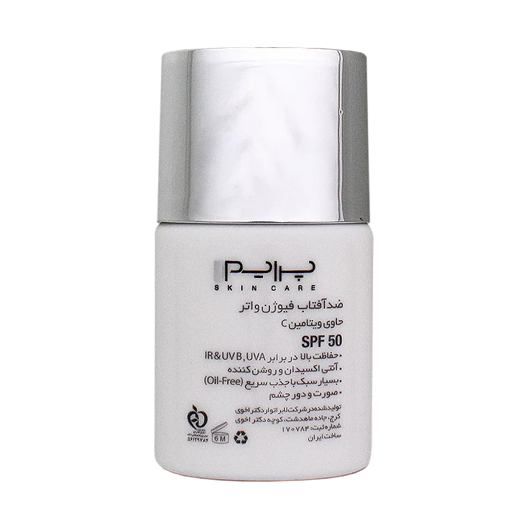 خرید فلویید ضد آفتاب بی رنگ فیوژن واتر ویتامین سی پرایم SPF50 حجم 40 میلی لیتر