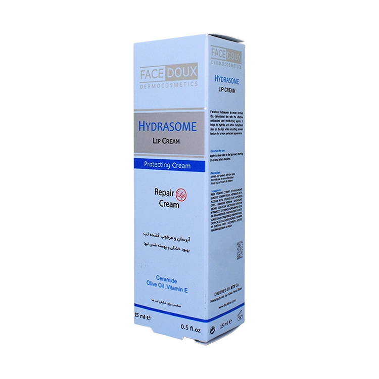قیمت کرم مرطوب کننده و محافظ لب هیدرازوم فیس دوکس حجم 15 میلی لیتر