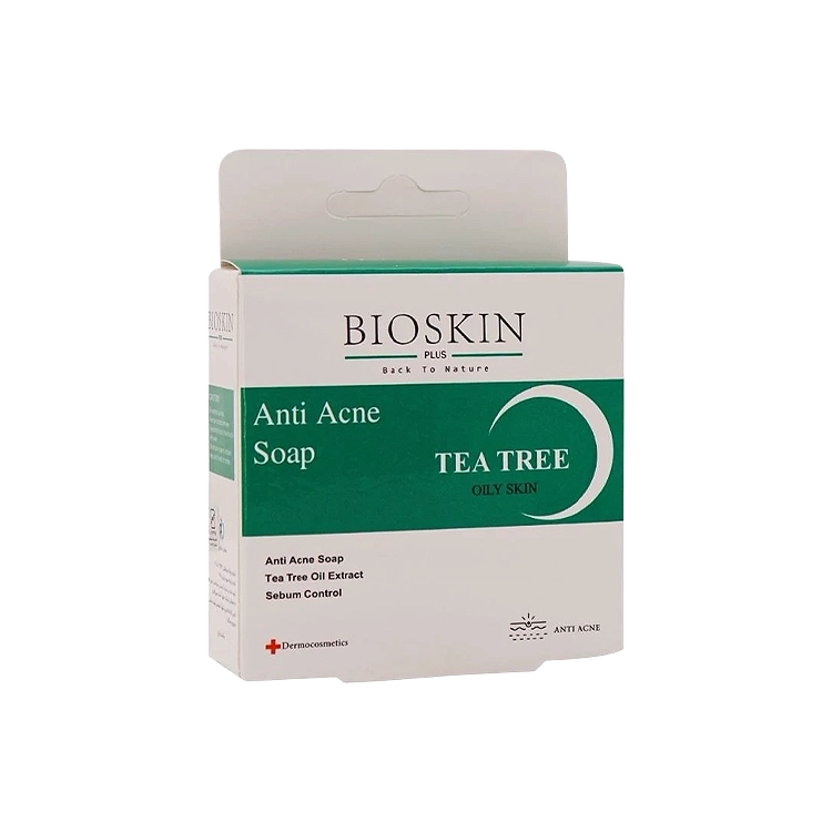 صابون ضد جوش روغن درخت چای بایو اسکین وزن 100 گرم