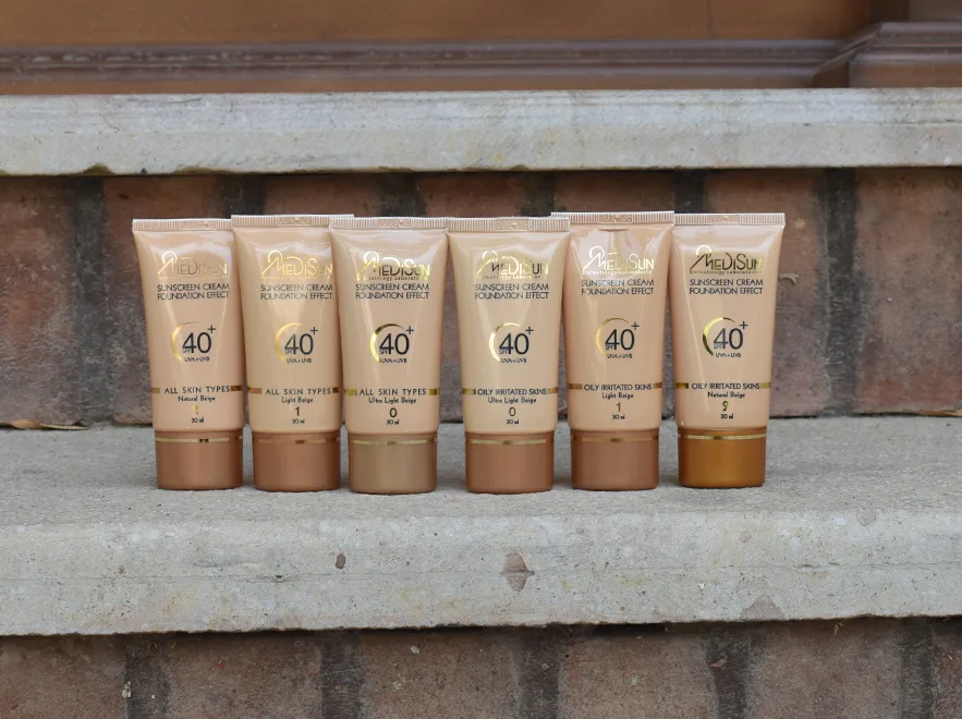 نقد و بررسی کرم ضد آفتاب بژ خیلی روشن انواع پوست مدیسان SPF40 حجم 30 میلی لیتر