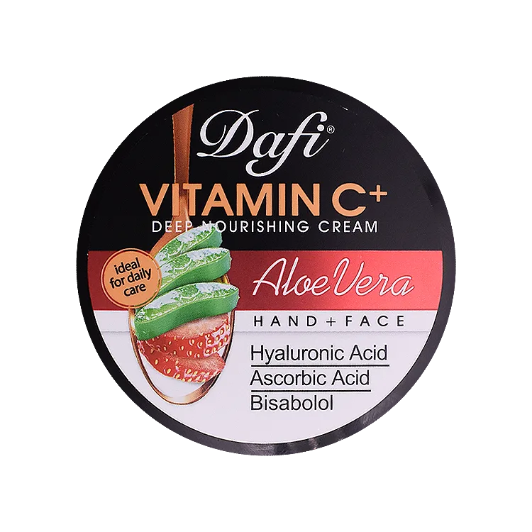 قیمت کرم آبرسان ویتامین C و عصاره آلوئه ورا دافی حجم 270 میلی لیتر