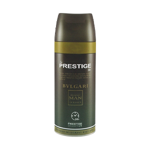 اسپری بدن مردانه پرستیژ مدل Bvlgari Man In Black حجم 150 میلی لیتر