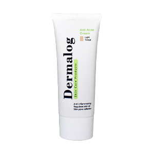 کرم ضد جوش رنگی بژ روشن درمالوگ حجم 50 میلی لیتر